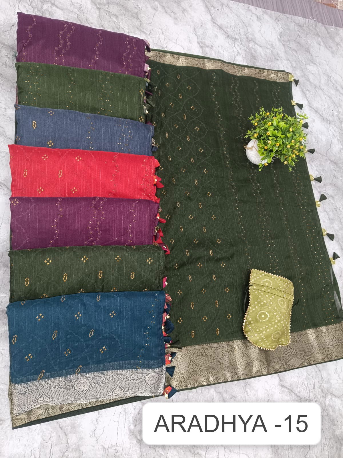 Aaradhya 15 By Kalpveli A To D Soft Georgette Sarees Wholesale Market In Surat
